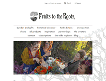 Tablet Screenshot of fruitstotheroots.com